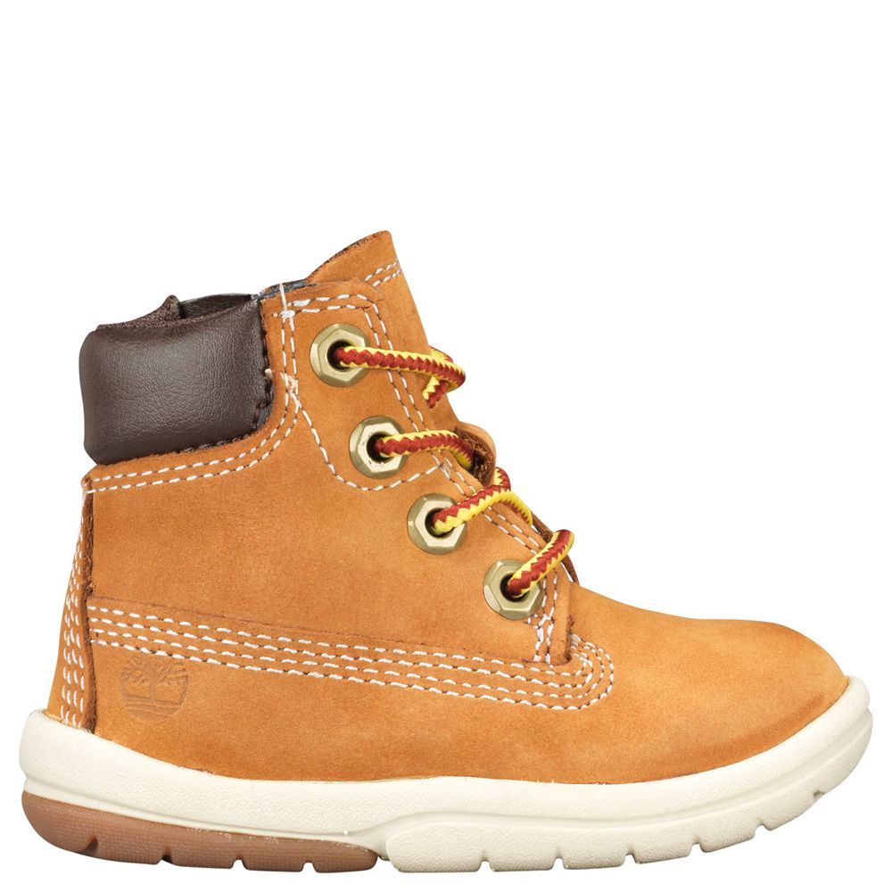 Bocanci De Zapada Timberland Copii Maro - Toddler Toddle Tracks - Romania - QIWXNK069